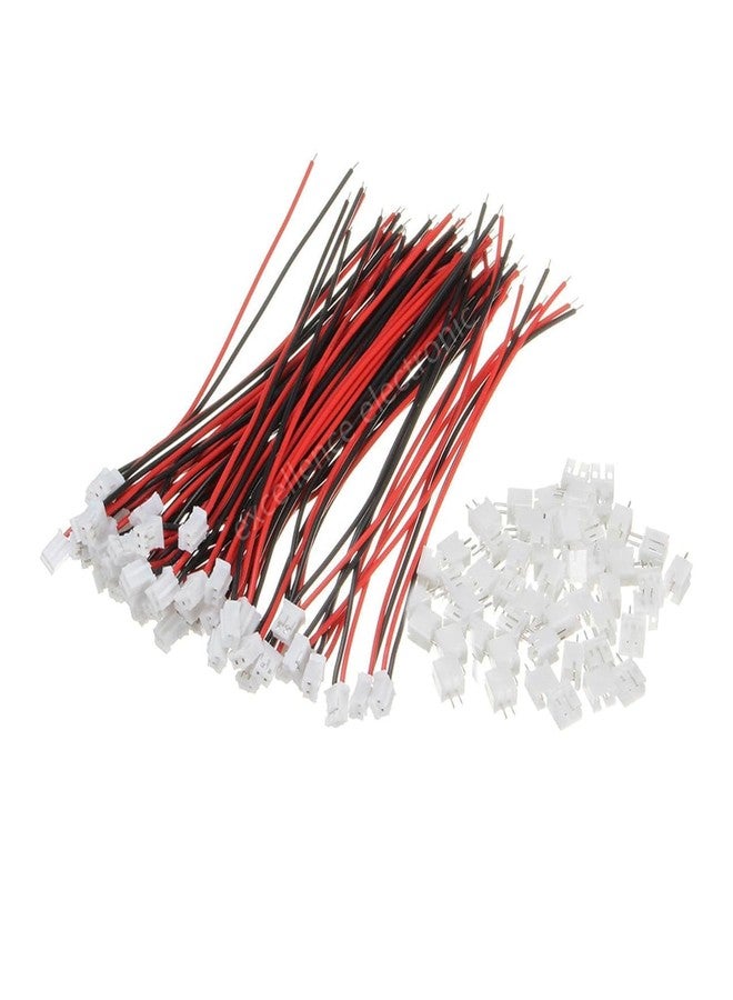 CONSONANTIAM موصل CONSONANTIAM Mini Micro Jst 2.0 Ph 2-pin ذكر مع كابل بطول 150 مم وأنثى (10، مجموعة من 10 قطع) - Image 4